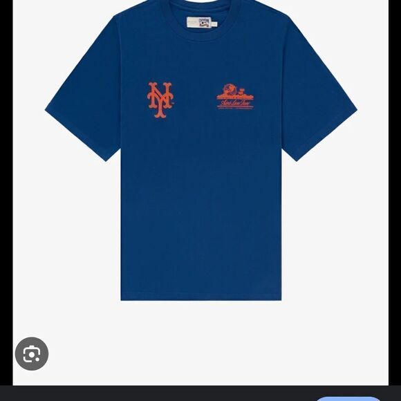Aime Leon Dore ALD / New York Mets Unisphere Short-Sleeve Tee “Limoges” - Picture 2 of 3